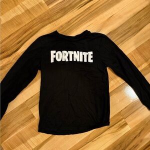 Kids Black Long Sleeve Shirt